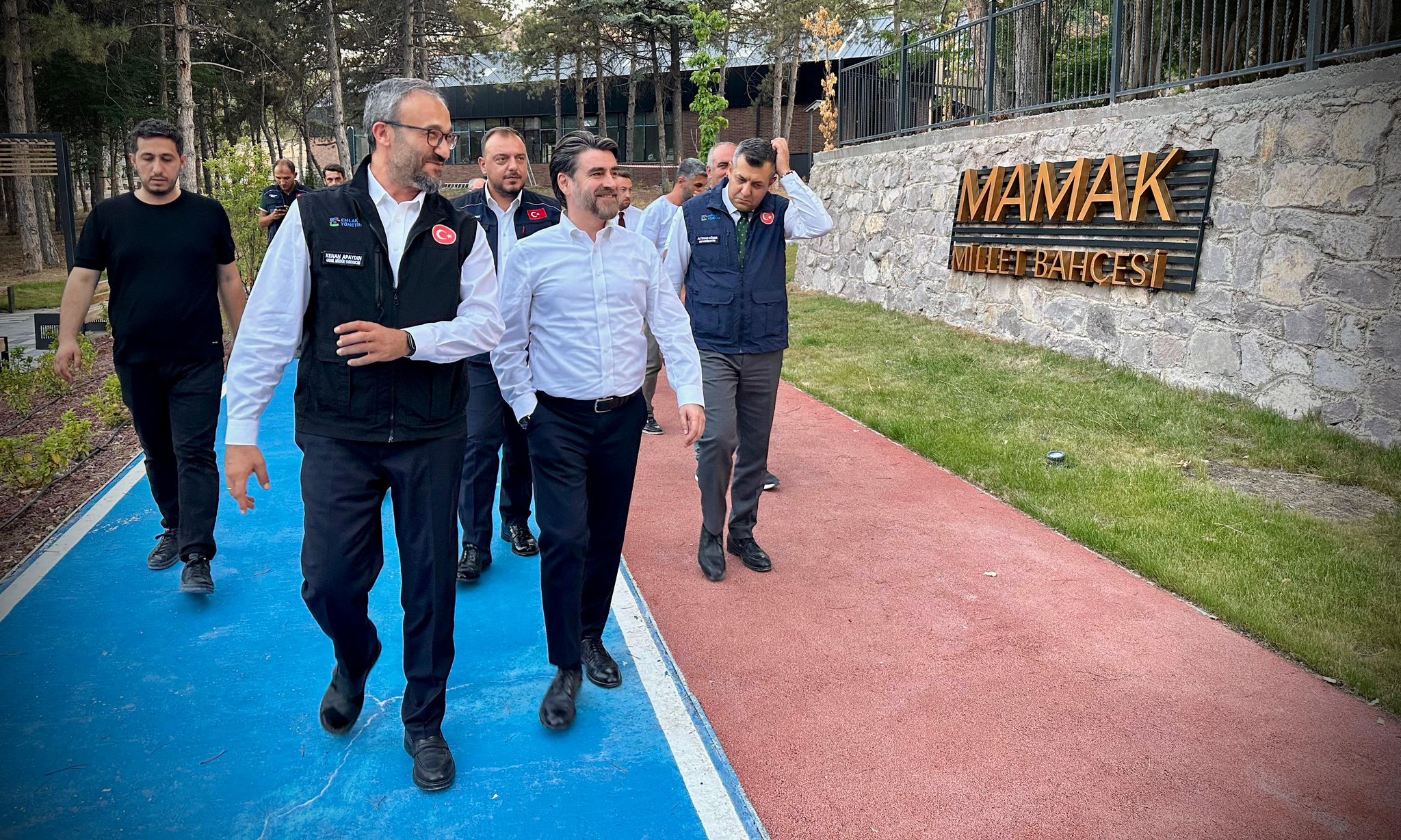 Mamak Millet Bahçesi’nde çalışmalar tüm hızıyla sürüyor