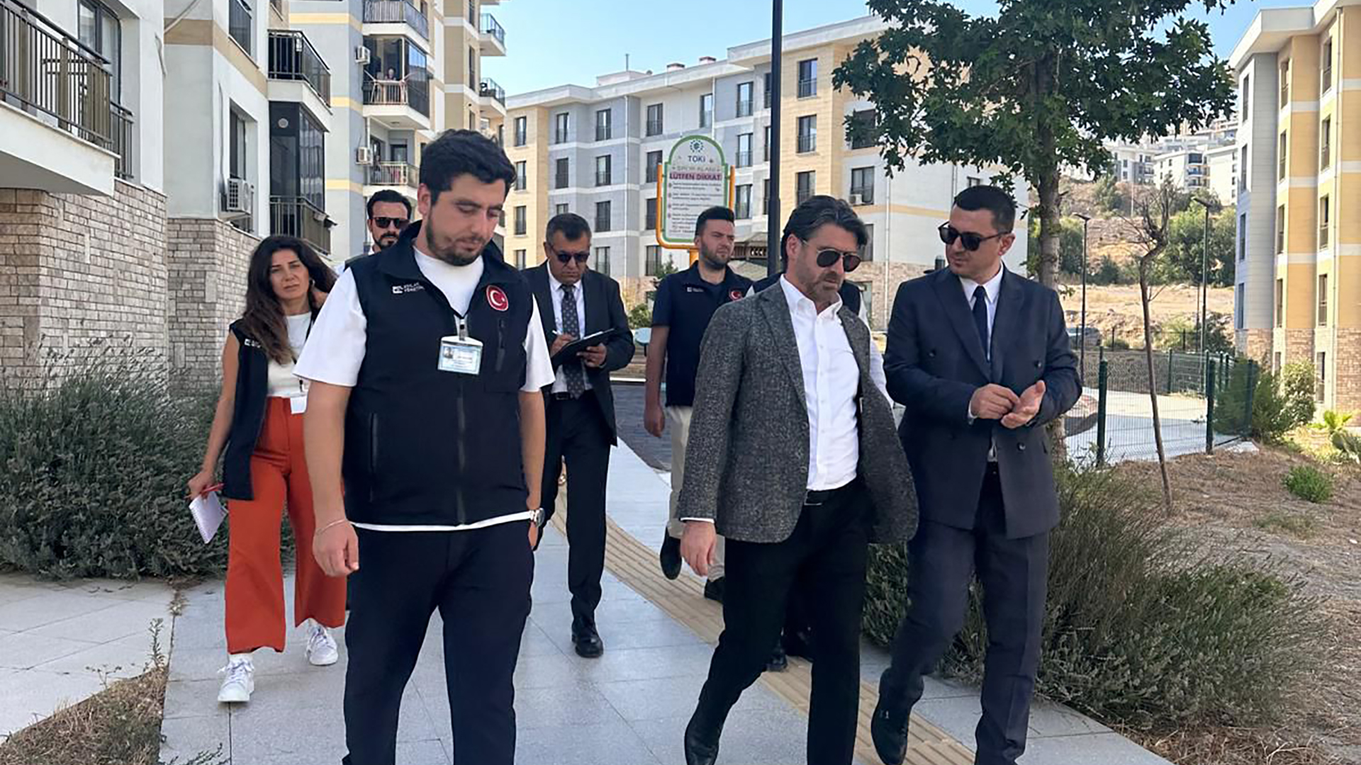 GENEL MÜDÜR KÜÇÜKDAĞ’DAN BAYRAKLI CENGİZHAN TOKİ KONUTLARINA ZİYARET